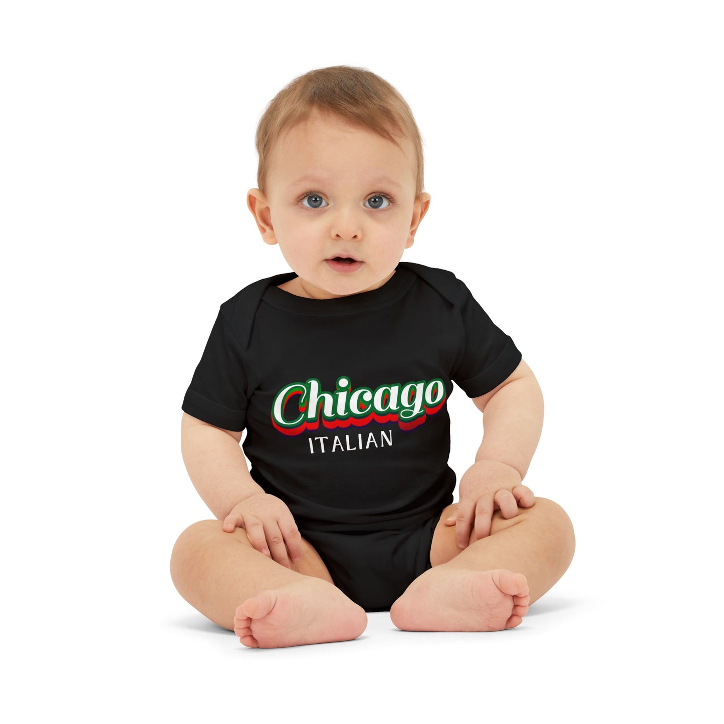 Chicago Italian Infant Jersey One Piece - Adorable Baby Bodysuit for Little Ones