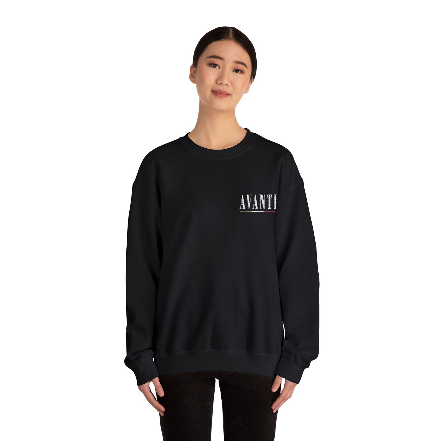 Avanti Embroidered Unisex Heavy Blend™ Crewneck Sweatshirt - Cozy, Stylish Everyday Wear