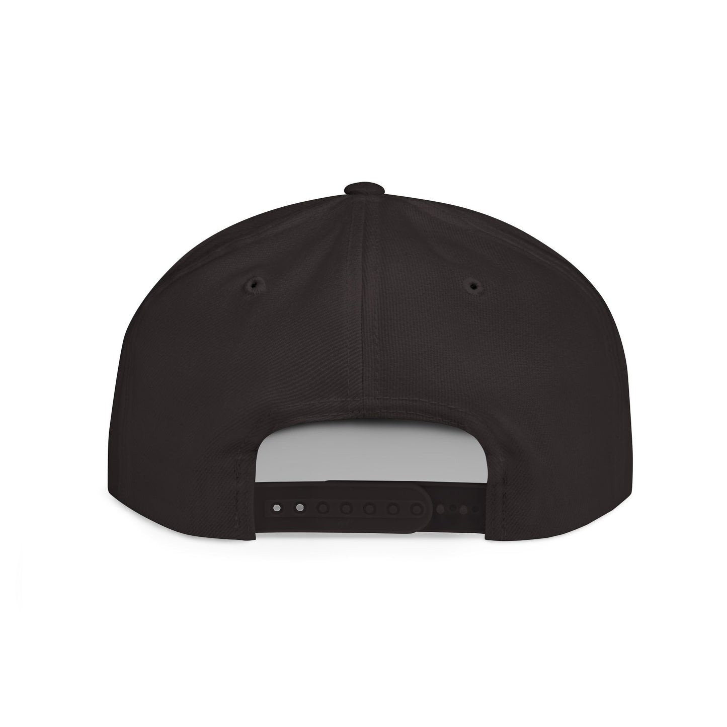 4 Star Italian Embroidered Flat Bill Snapback Hat
